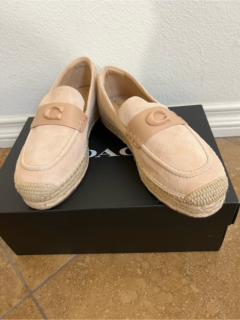 Coach Camilla Suede Espadrilles